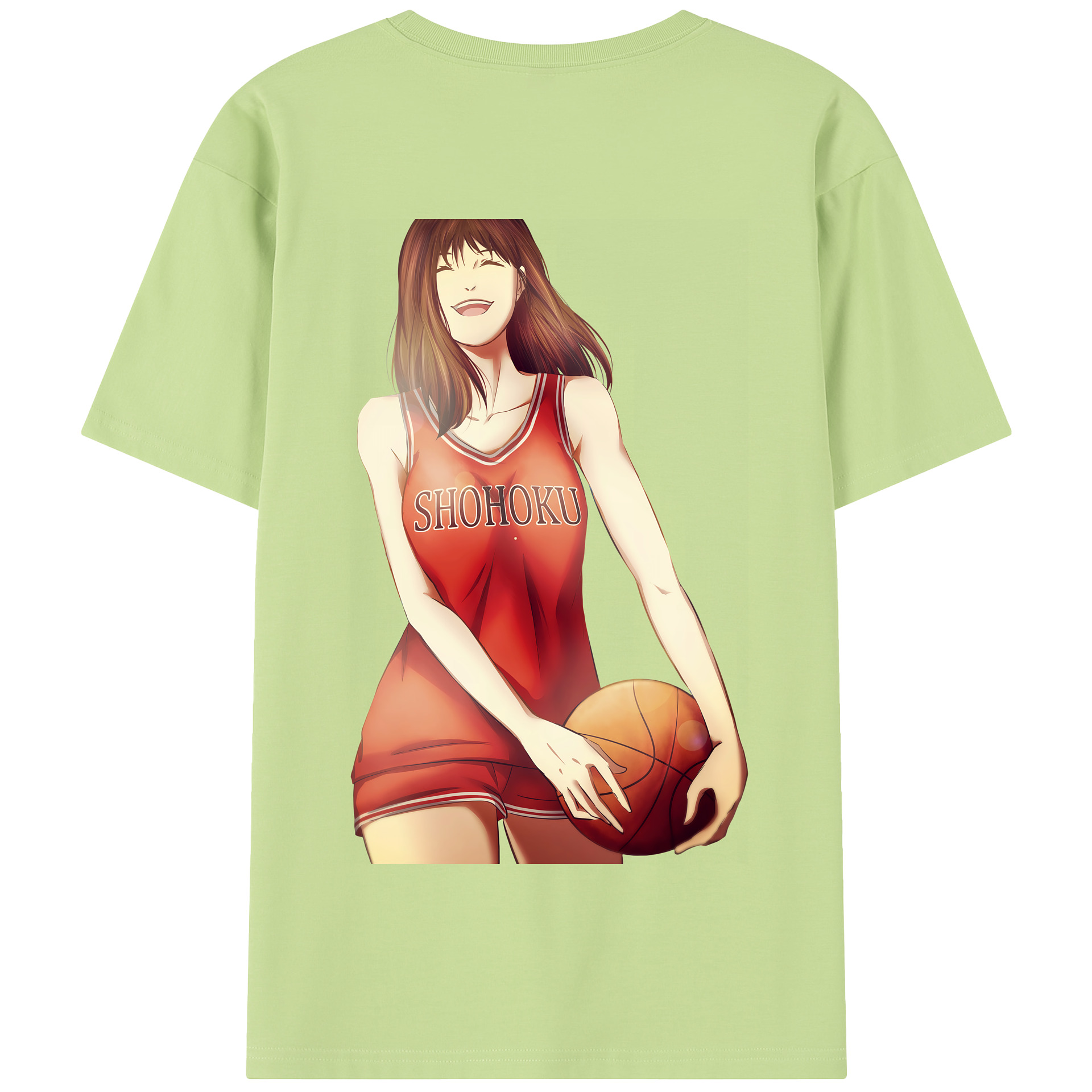 SLAM DUNK／スラムダンク 綿100％半袖Tシャツ（背面プリント）